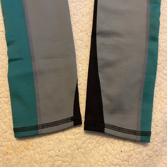 Noli Yoga Leggings Black Blue Gray Size Medium - Picture 4 of 5